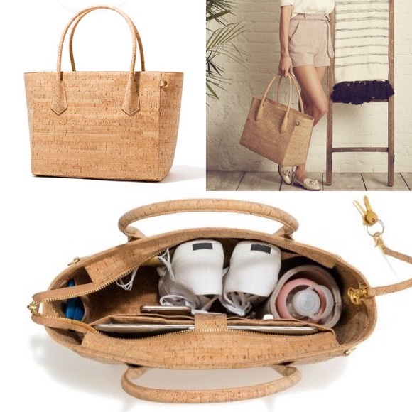 ISO Dagne Dover Cork Tote - Picture 1 of 1